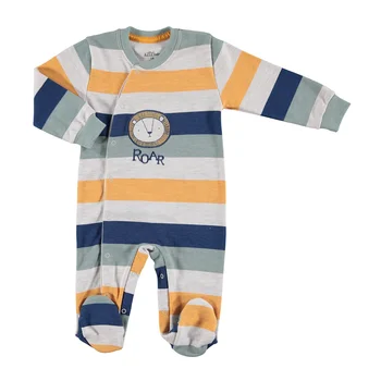 

ebebek Aziz Bebe Lion Baby Snaps Footed Romper