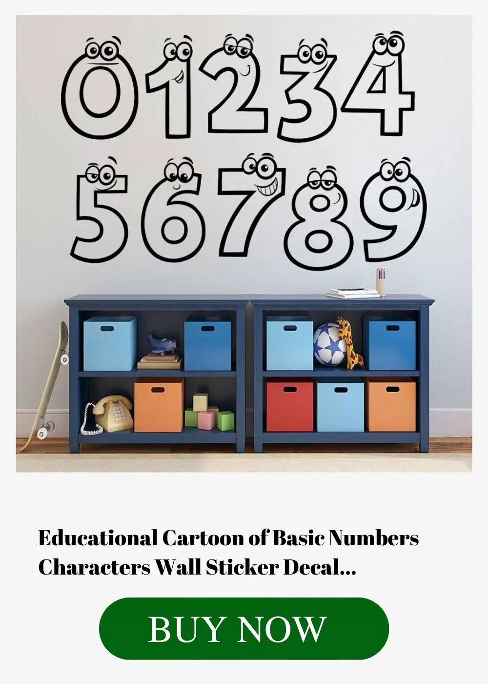 Art Home Decor Canvas Painting Wall Picture Simple Elk Sketch Printing Wall.. (1)