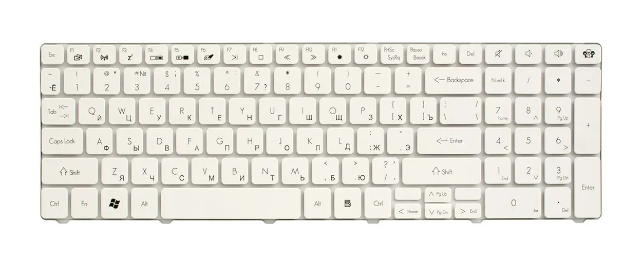 Клавиатура для ноутбука Packard Bell TE11 TM81 TM86 TM87 TM89 LM98 TM94 Gateway NV50 NSK-ALQ0R KB.I170G.189 |