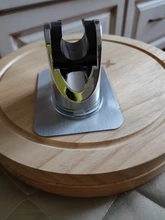 SHAI, recién llegado, soporte para cabeza de ducha montado en la pared, accesorio de baño, soporte de ducha ajustable de 7 velocidades, fácil de usar