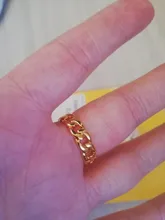 Rings for Bijoux Crown Flower Geometric Face Star Stainless-Steel Cuban Adjustable Vintage