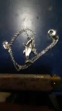 Collar con colgante de tiburón Punk para hombre y mujer, collares con pendientes de animales del océano, el mejor regalo 23535