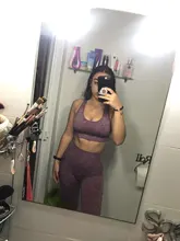 Conjunto de Yoga sin costuras para mujer, ropa deportiva de entrenamiento, gimnasio, Top corto de manga larga, Leggings de cintura alta, trajes cortos, 2/3/5 Uds.