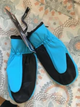 Winter Gloves Mittens Snowboard JACKCOME Warm Waterproof Palm Goat