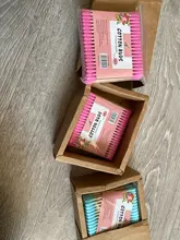 Bastoncillos de algodón desechables para limpieza de nariz y orejas bastoncillo de bambú de doble cabeza, bastoncillos de algodón para maquillaje de belleza, limpieza de nariz y orejas, unids/caja, 200