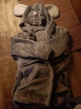 Albornoz con capucha de dibujos animados para niñas pequeñas, ropa de dormir bonita para bebé