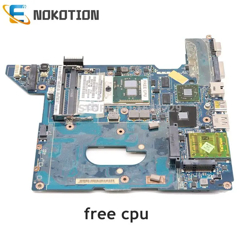 NOKOTION NAL70 LA-4107P 590349-001 для hp Pavilion DV4-2000 материнская плата для ноутбука HD4500 HM55 DDR3 Бесплатный процессор