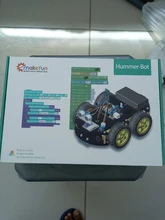 Emakefun- Robot de coche arduino para niños, juguete educativo de coche 4x4 de aplicación RC, 4WD, a radio control, bluetooth
