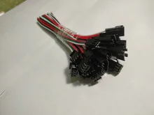 Conector led macho/hembra de 2 pines, 3 pines, 4 pines, 5 pines, SM 2 3 4 5 JST, cable de conector para tira de luces led, controlador de lámpara CCTV
