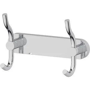 

Bar with 2 hooks artwelle Harmonie Chrome (Har 005)