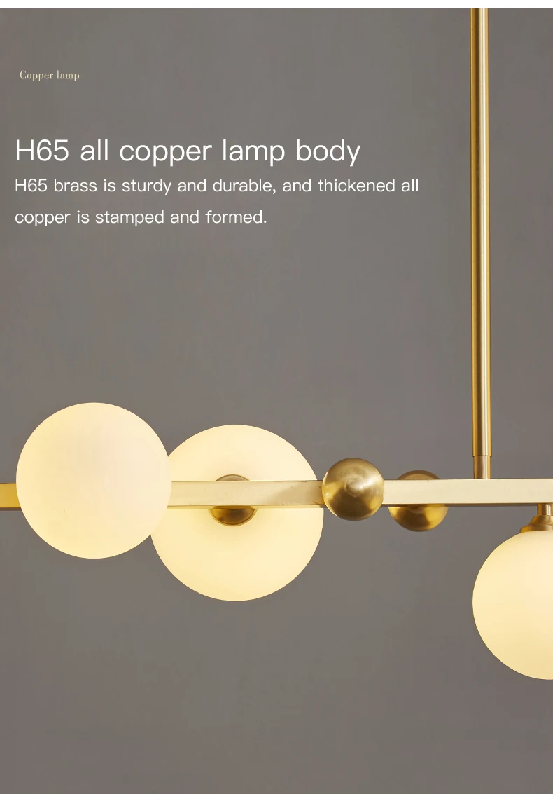 New Modern Nordic Copper Design LED Chandelier For Dining Room Kitchen Living Room Bedroom Ceiling Pendant Lamp G9 Hanging Light crystal chandelier