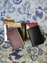 Mini Cartera de aluminio de Metal para hombre y mujer, tarjetero inteligente, Rfid, Dropshipping, 2021