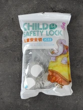 Vanzlife-cerradura de seguridad antipellizco para puerta de armario de niños, candado protector para bebé, cajón, refrigerador