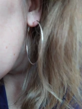 Personalidad hipérbole 925 de plata esterlina Simple liso círculo Pendientes para mujeres de plata de ley 2020-de plata-joyería de Pendientes de botón Pendientes