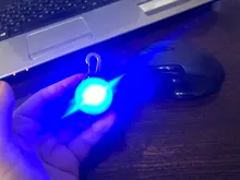 Collar con linterna LED para perro y gato, colgante brillante, Collar de Mascota de seguridad nocturna, collares luminosos de decoración brillante para perros