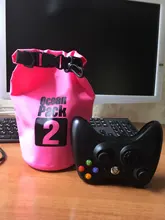 Bolsa impermeable de almacenamiento para natación, kayak, canoa, río, senderismo y canoa, 2L