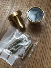 Furniture-Handles Door-Knobs Drawer Pulls Cupboard Shell-Resin Cabinet Kitchen Brass