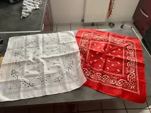 Pañuelo de estilo Hip Hop Unisex, bufandas estampadas cuadradas para la cabeza, bufanda negra de Cachemira para el cuello, gorros deportivos para la muñeca