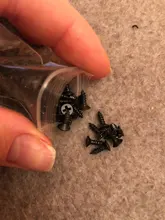 Flat-Head Hardware-Accessories Screw Furniture Wooden Mm 100PCS Box Carpenters 2--7mm