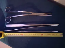 Trim-Tool-Kit-Set Scissor Tweezers Aquarium Live-Plants 3in1 Long-Handle