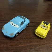 Disney-Coche de Pixar 3, camión de bomberos pequeño rojo, 1:55, fundido a presión, modelo de aleación de Metal, coche de juguete para niños, el mejor regalo