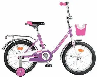 

Bicycle 16 "Maple, Lilac (full circuit protection) novatrack 164maple. PR9