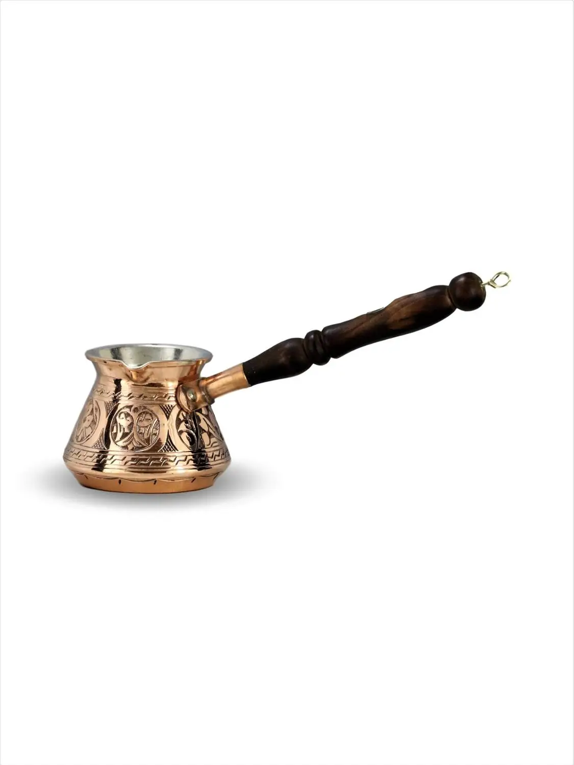 Турецкий кофейник из чистой меди | Турецкая Кофеварка Ibrik Медный кофе Cezve Кофе