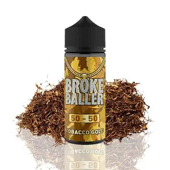 

Broke Baller Tobacco Gold 80ml (Shortfill) without nicotine