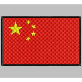 

Bandera CHINA para mascarilla parche bordado Iron patch toppa ricamata gestickter patch patch brode