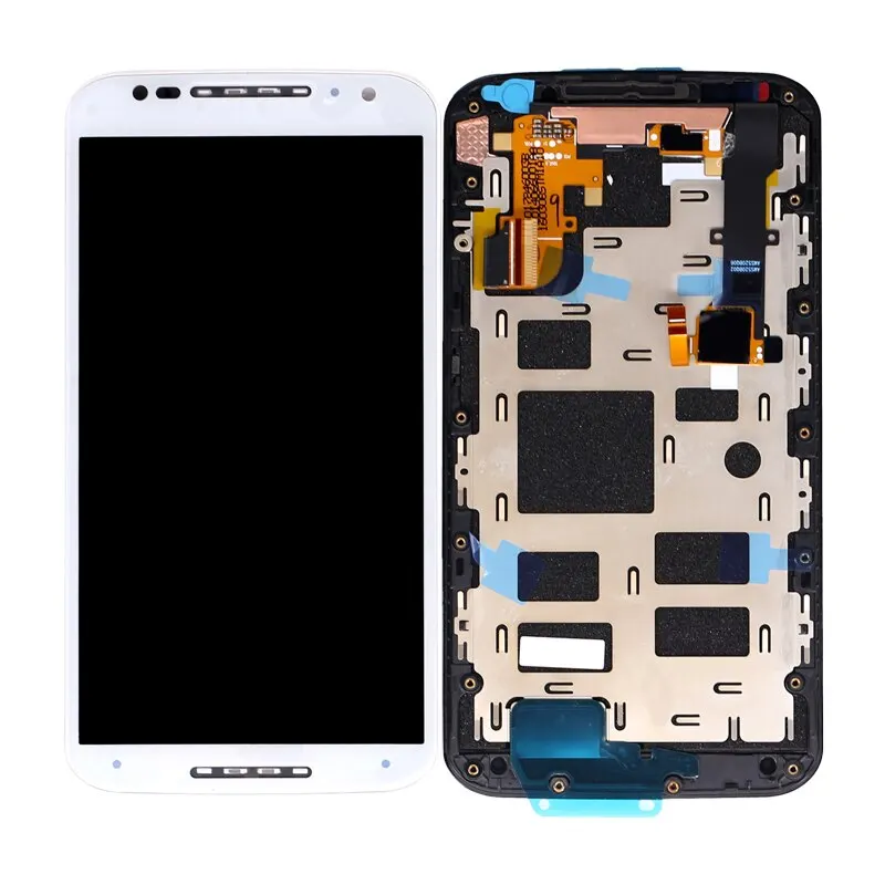 Класс AAA для Motorola для Moto X2 ЖК-дисплей с сенсорным экраном дигитайзер+ рамка в сборе для Moto X2 XT1097 экран
