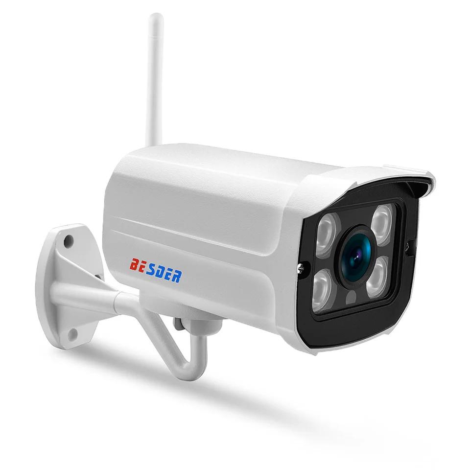 BESDER аудио Wi-Fi камера 1080P ONVIF Беспроводная сигнализация Push iCsee P2P 2MP CCTV Bullet наружная IP