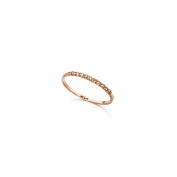 

Lecarré half ring rose gold with diamonds