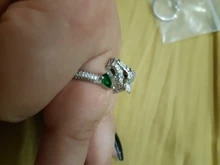 Fashion Jewelry Open-Ring Zircon Head-Design Gold Leopard Wholesale Personality Women