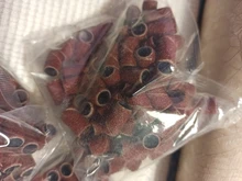 #80 #120 #180 bandas de limado de manicura polaco removedor de manicura o pedicura taladro eléctrico máquina de pulir de la máquina de uñas Sanders LAND261