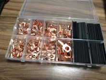 Ring-Terminal-Wire Connectors-Kit Cable Assortment Copper Soldered Auto Bare Car 60/240/260cps