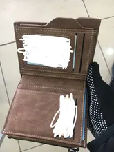 Billetera superior de cuero suave para hombre, billetera con ranuras para tarjetas extraíbles, multifunción, con cremallera, bolso de mano