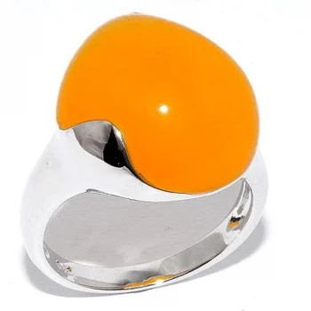 

Silver Wings ring with silver jadeite