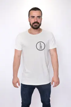 

Angemiel Wear Greek God Athena Pocket Cotton White Men 'S T-Shirt