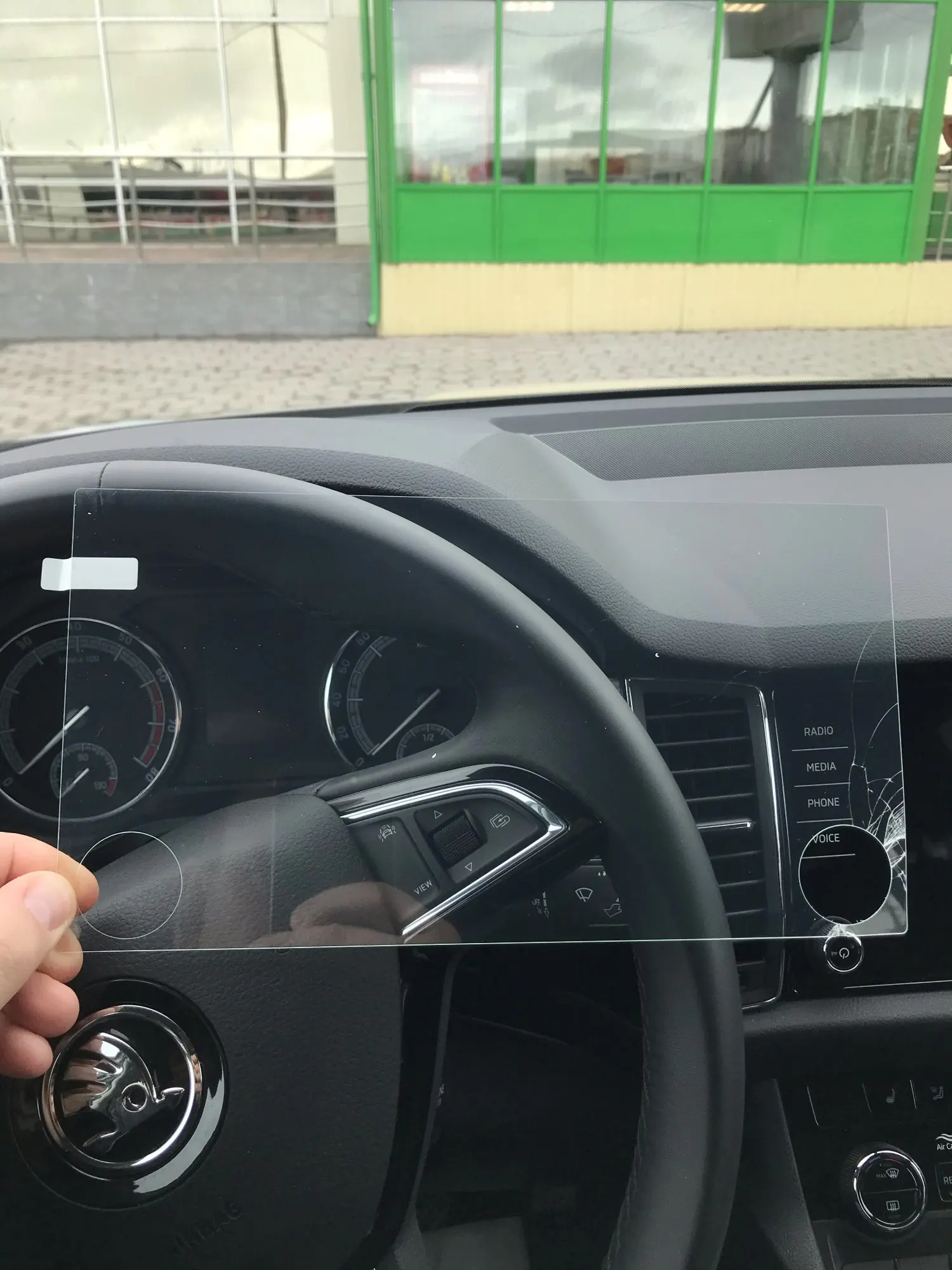 Защитная пленка для экрана Bolero Karok и защитная пленка из закаленного стекла для Skoda Kodiaq Karoq 6,5 "8" 9 дюймов Автомобильный GPS-навигатор Стайлинг автомобиля Аксессуары для салона автомобиля