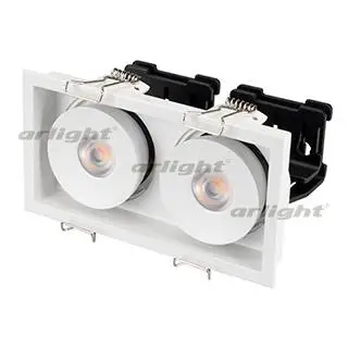 

028150 downlight cl-simple-s148x80-2x9w day4000 (WH, 45 deg)-1 pc Arlight