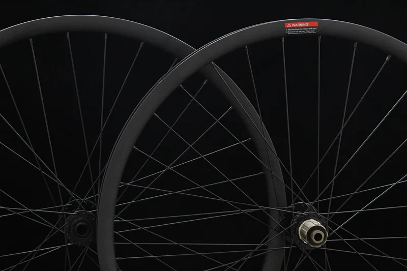 Легкая версия Mtb Wheelset велосипед из углеродного сплава 29er для XC прямой-Pull-Hub супер-легкий бескамерный 29 все 30 мм широкий обод