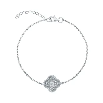 

Silver Bracelet with cubic zirconia sunlight sample 925