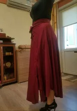 Maxi Skirts Irregular Zipper ZANZEA Long Vintage High-Waist Summer Saia Solid A-Line