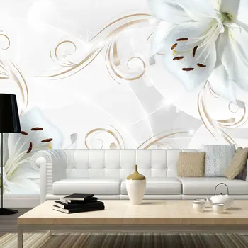 

Wall mural-White dancers - 150x105 cm