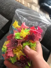 Pinzas para el pelo de mariposa de colores variados, pasadores de agarre, Mini abrazaderas de mandíbula, tocado con horquillas, herramienta de Accesorios para peinados, 20/50