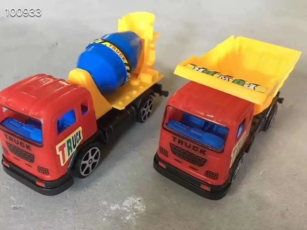 

4Pcs/lot Simulation Small Inertia Children 's Engineering Vehicle Model Car Gift Children's toys
