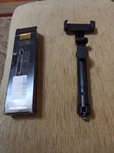 Palo de selfi inalámbrico por Bluetooth para iphone/Android, palo de selfi plegable, monopié de mano, obturador extensible, trípode