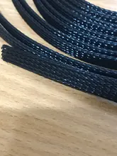 Sleeving Cable Tight Gland-Protection Pet-Wire Braid Black Insulated Dropship 1/5/10-/..