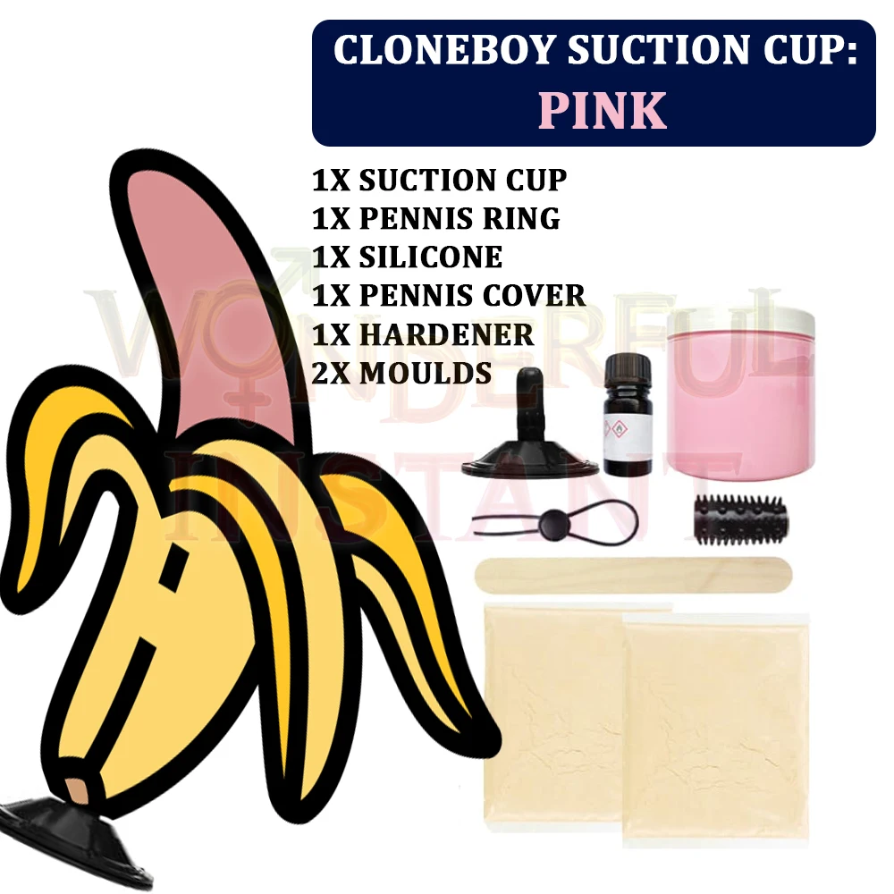 CLONEBOY Clones your Penis DIY Personalized Homemade Dildo Custom Sex Toy Made With Medical Silicone Vibration Harness Colors Pink GreenDildos picture