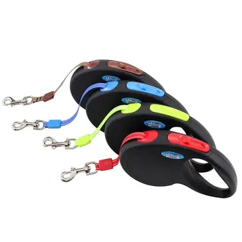 

Dog leash, retractable shoulder strap nylon Dog, retractable leash and commode, 4.5 meters